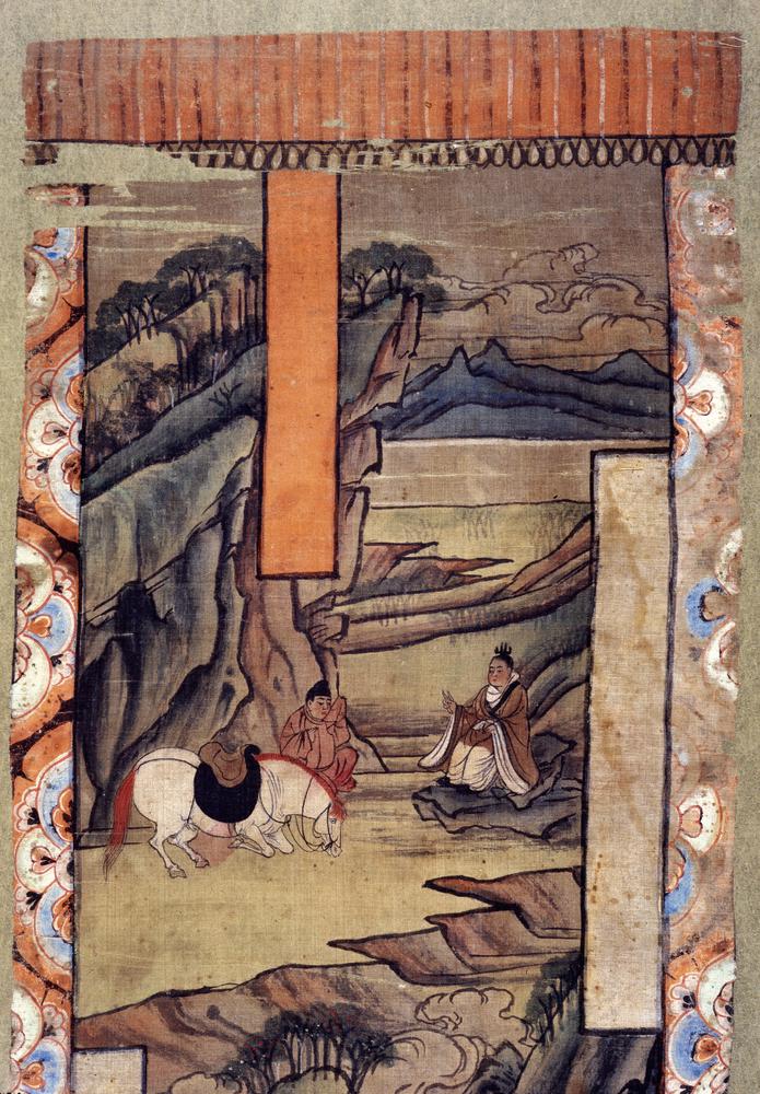 图片[2]-banner; painting; 幡(Chinese); 繪畫(Chinese) BM-1919-0101-0.97-China Archive